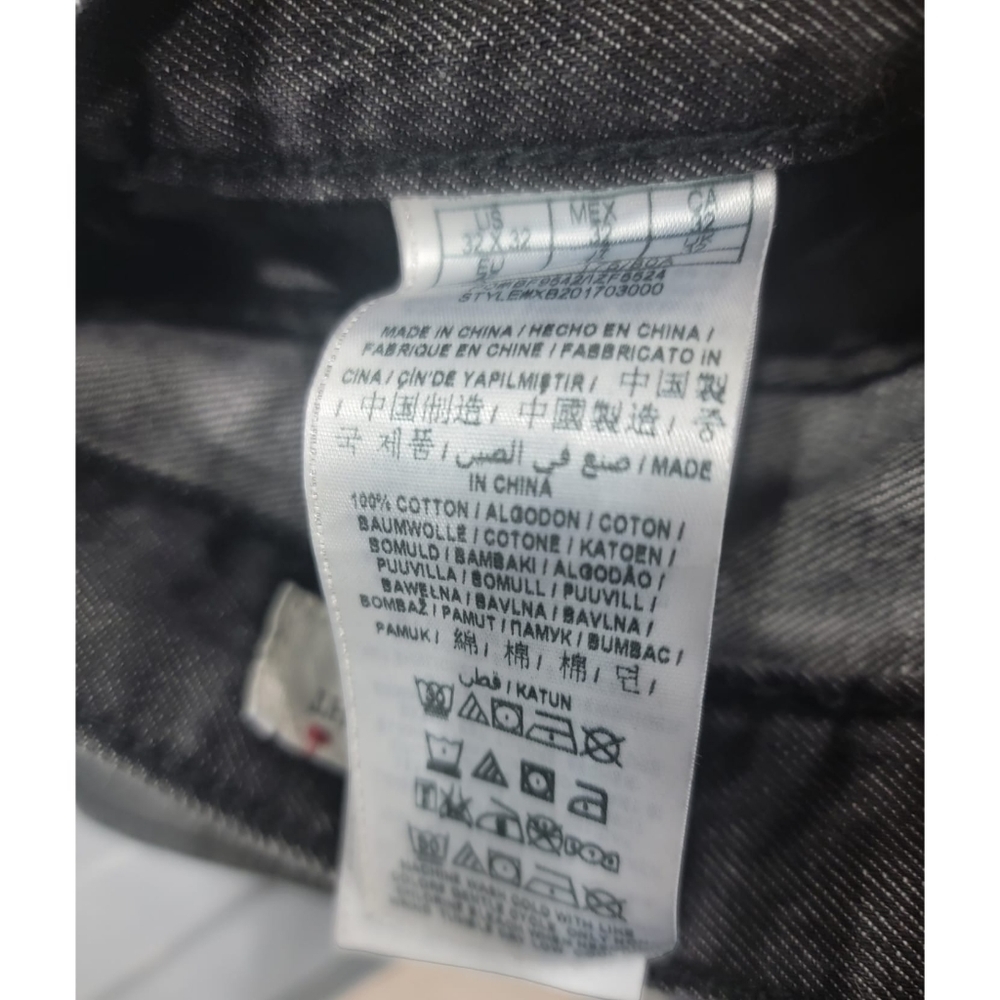 (M) Guess Dark Wash Jeans (Men) - Picture 11 of 11